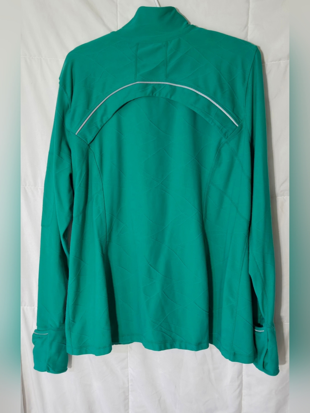 Kirkland Signature Women’s Teal Full-Zip Jacket - Picture 2 of 8